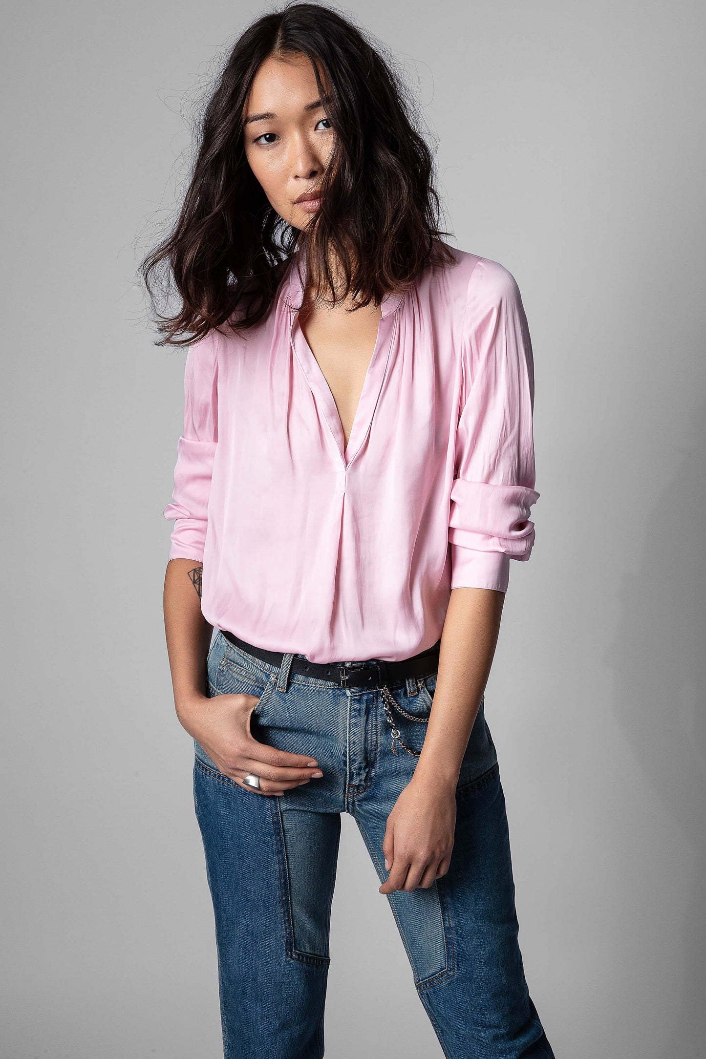 Zadig & Voltaire Tink Satin - Pink