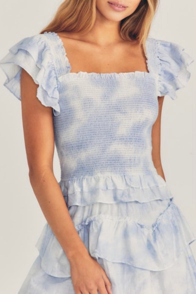 LOVESHACKFANCY WRENNLY TOP