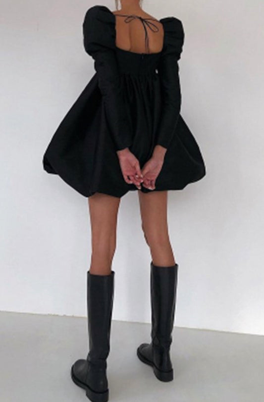 Bubble Sleeve Dress