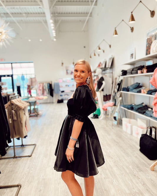 SELKIE BLACK SWAN PARLIAMENT DRESS