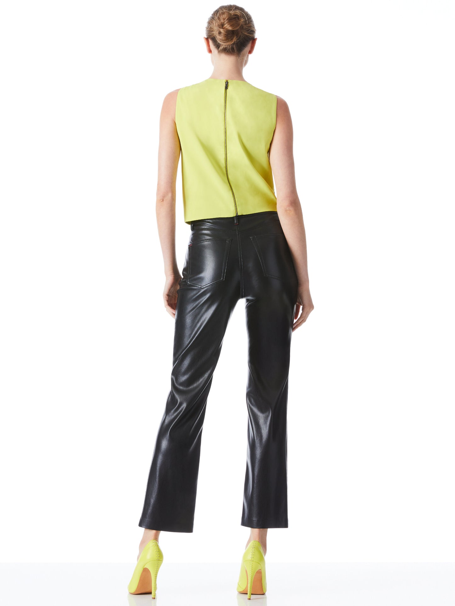 Alice & Olivia Amal Embellished Boxy Tank