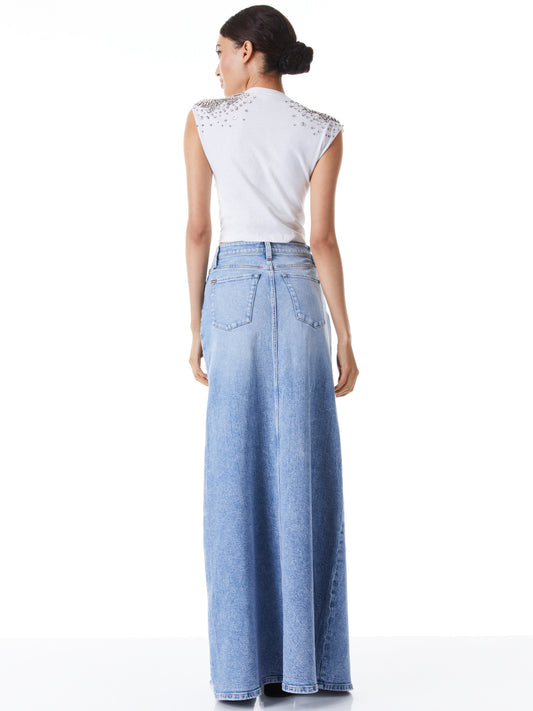 Alice & Olivia Micah Embellished Tank