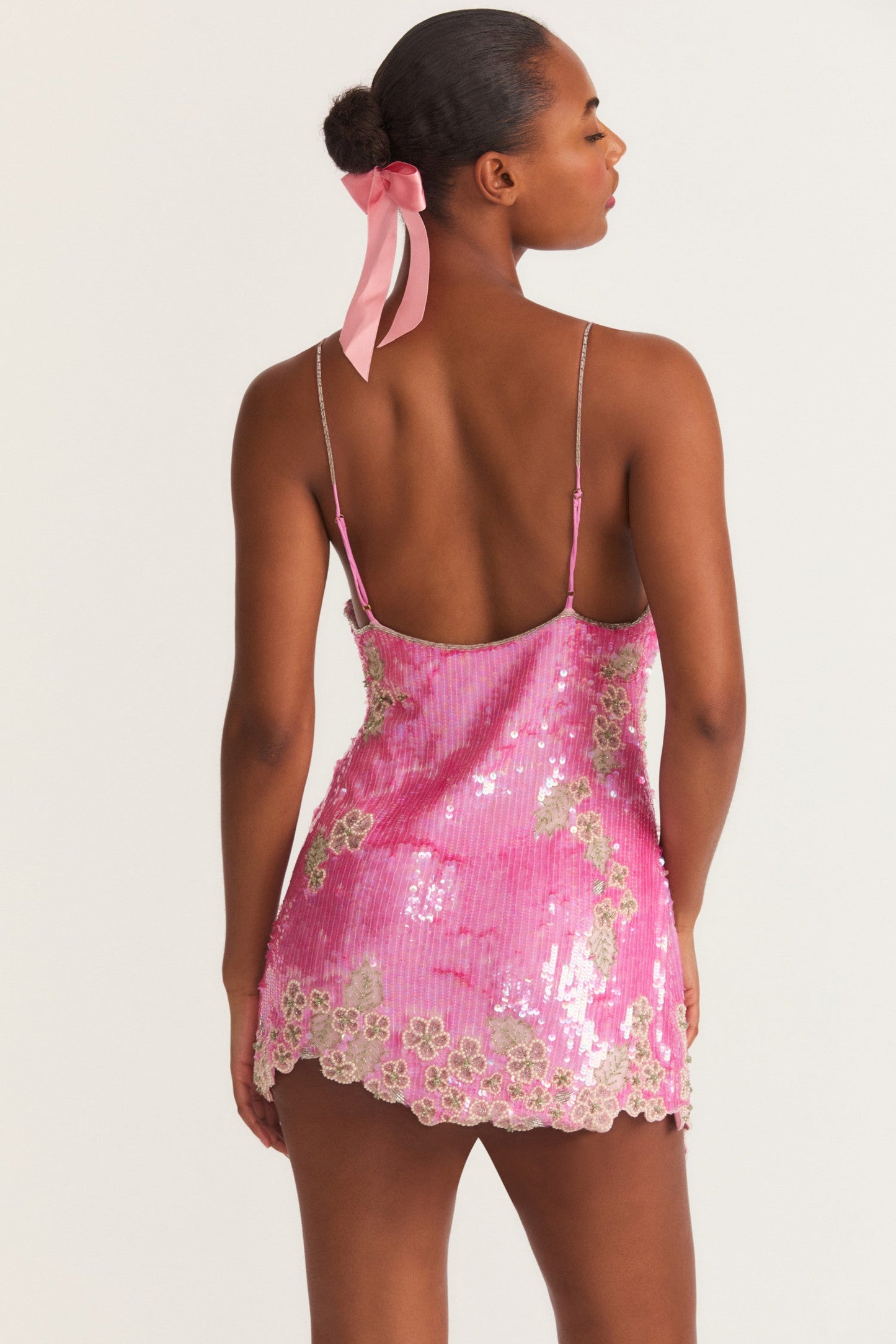 LOVESHACKFANCY MELINE MINI DRESS