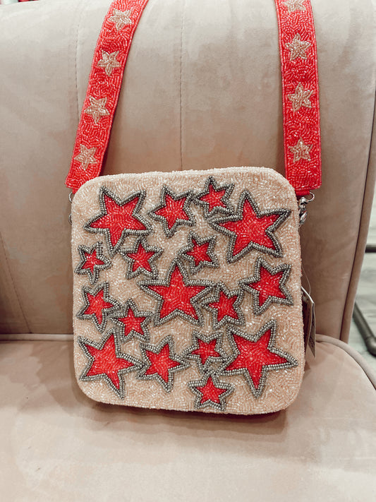 Pink Star Purse