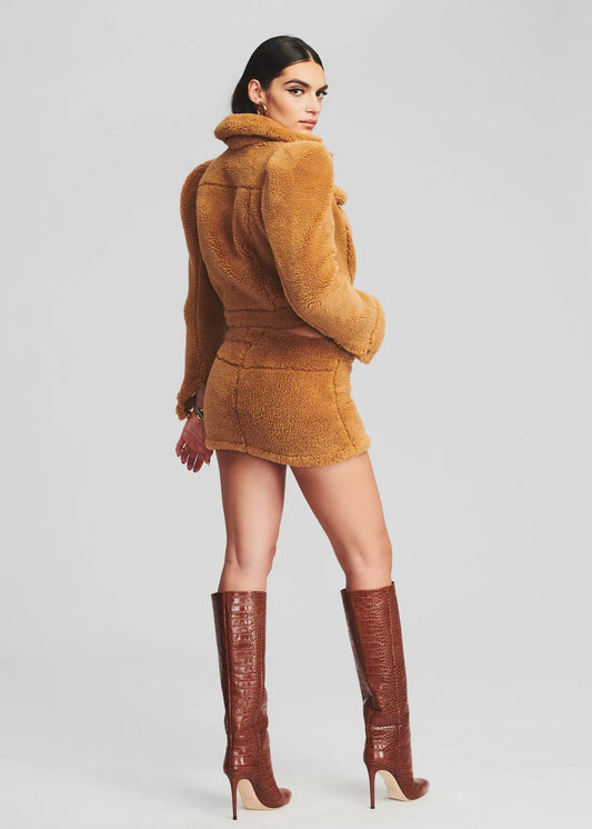 Retrofete Brie Teddy Jacket