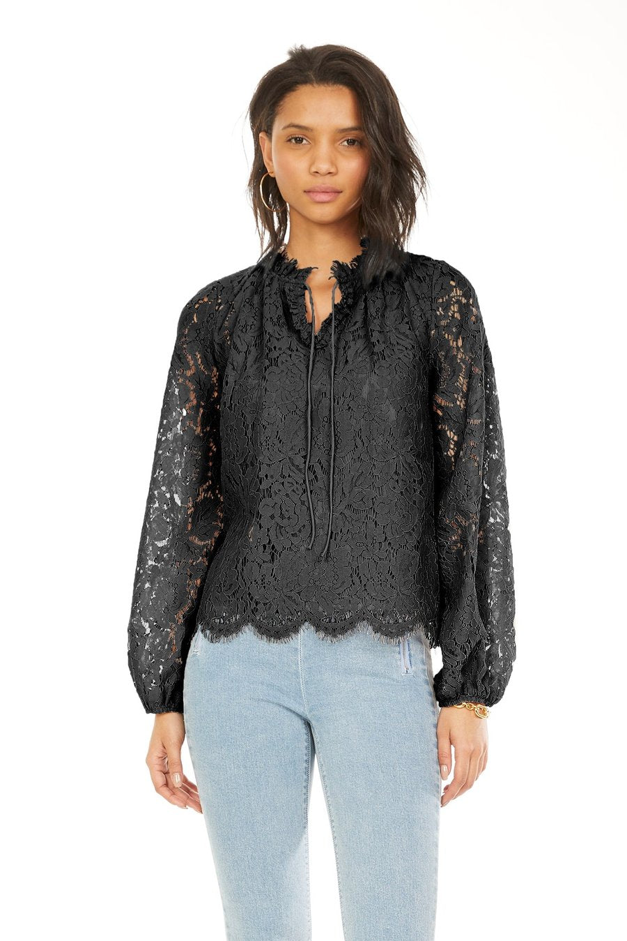 MIRA LACE BLOUSE