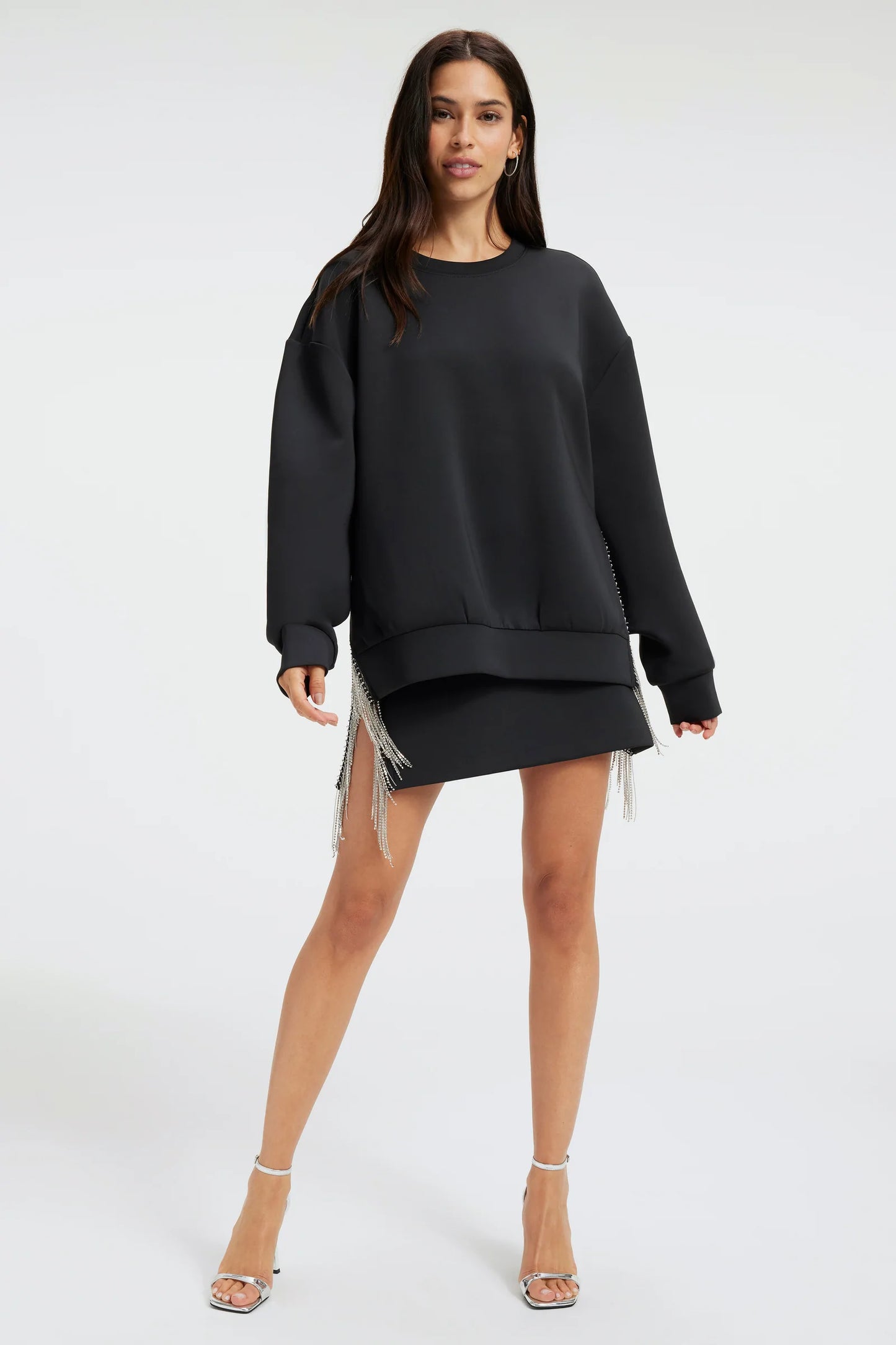 Good American Diamond CREWNECK