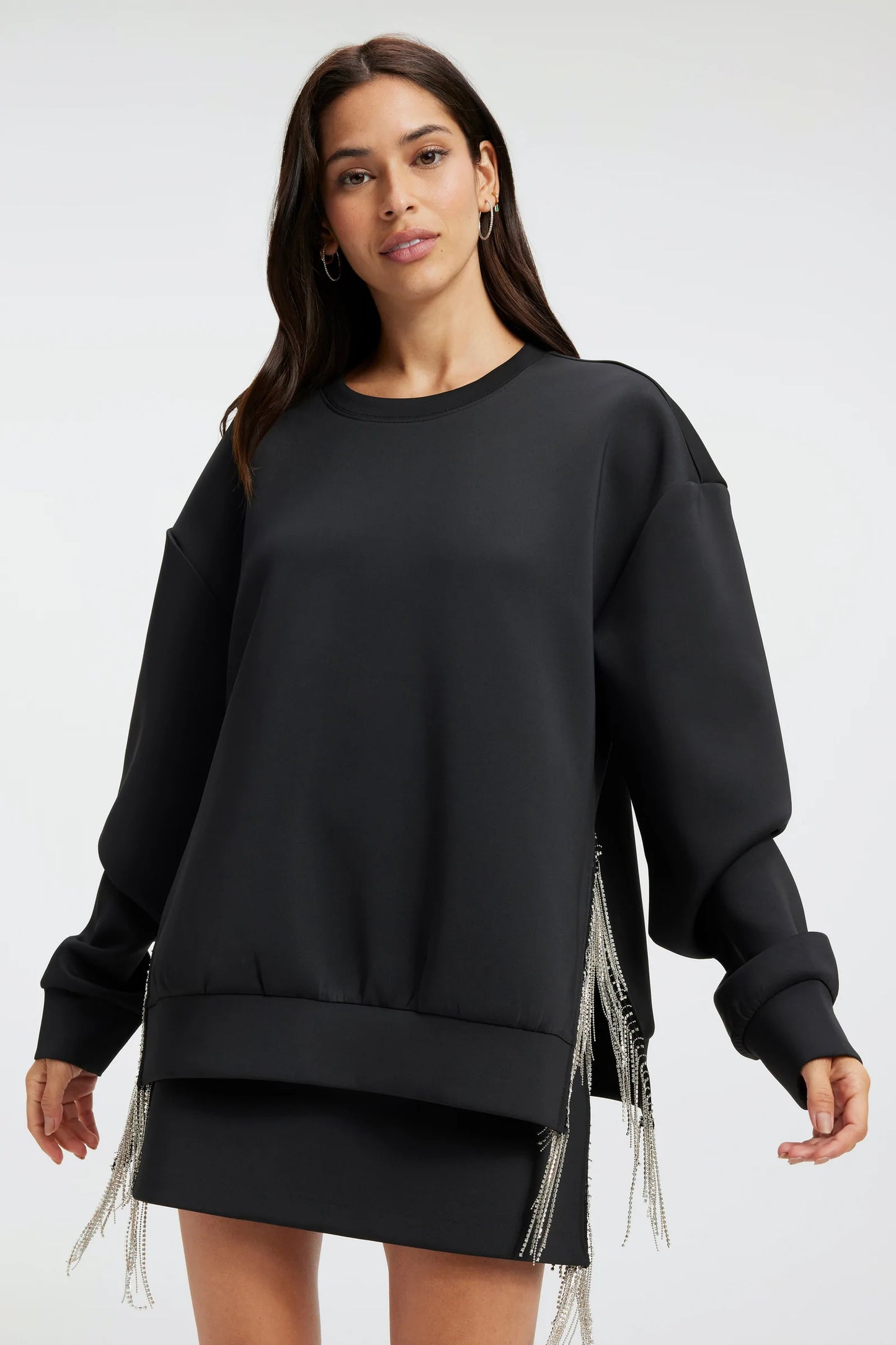 Good American Diamond CREWNECK