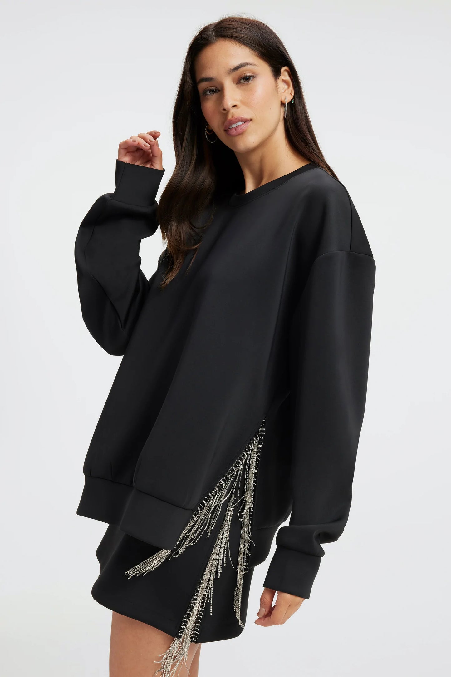 Good American Diamond CREWNECK