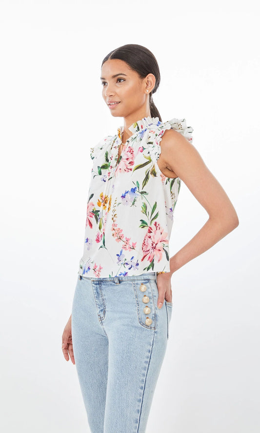 GENERATION LOVE GIA PEONY BLOUSE