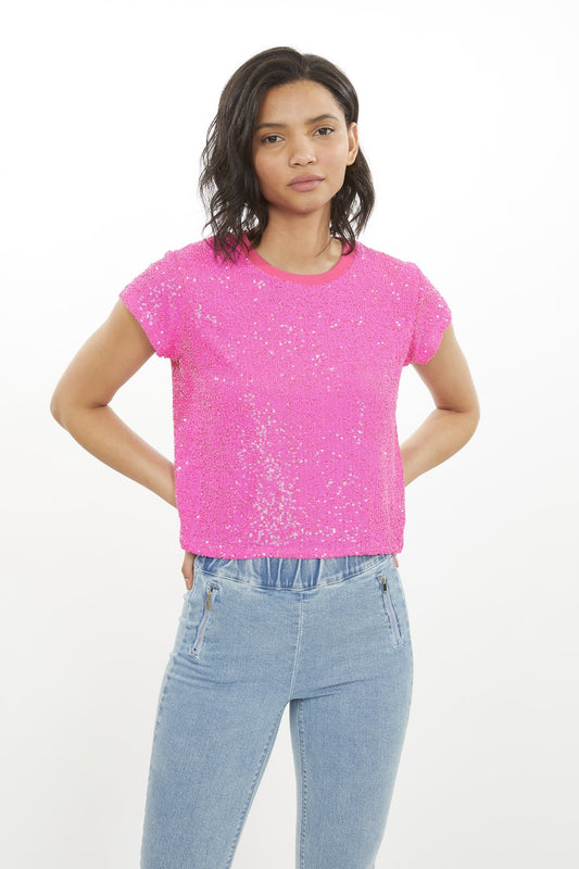 GENERATION LOVE KAI SEQUIN T-SHIRT