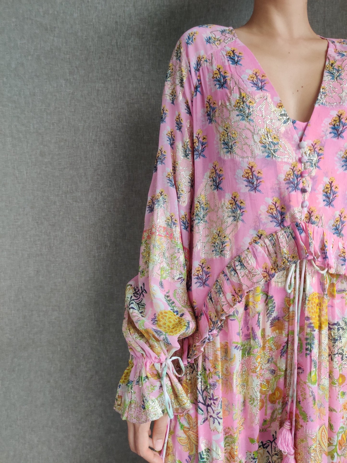 Hemant & Nandita Georgette with Slip