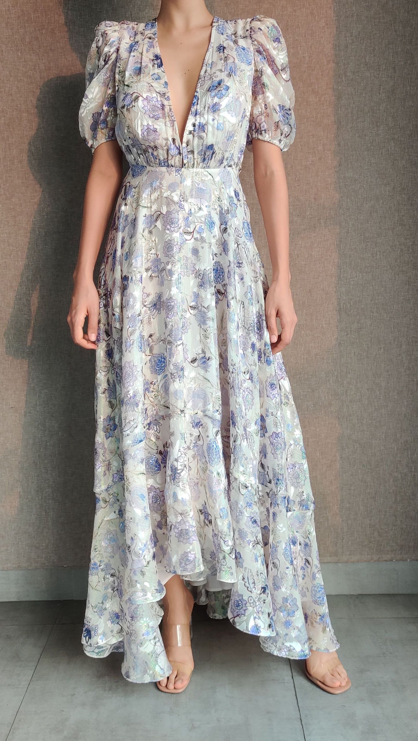 Hemant & Nandita Iris Long Dress