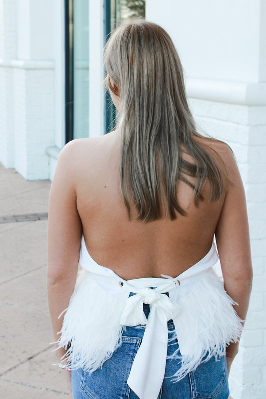 Ramy Brook Danni Feather Top