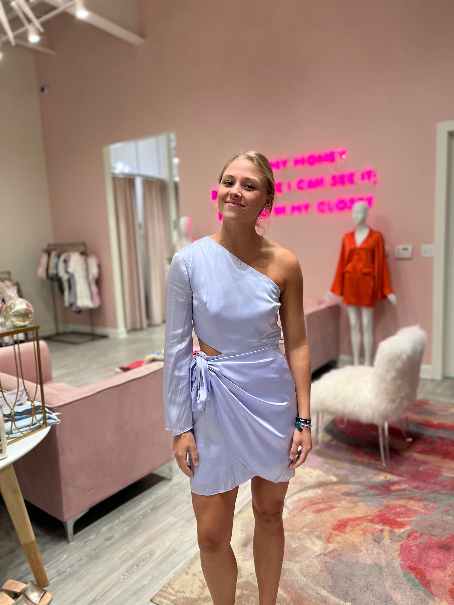 AMANDA UPRICHARD DOLORES DRESS - OPAL