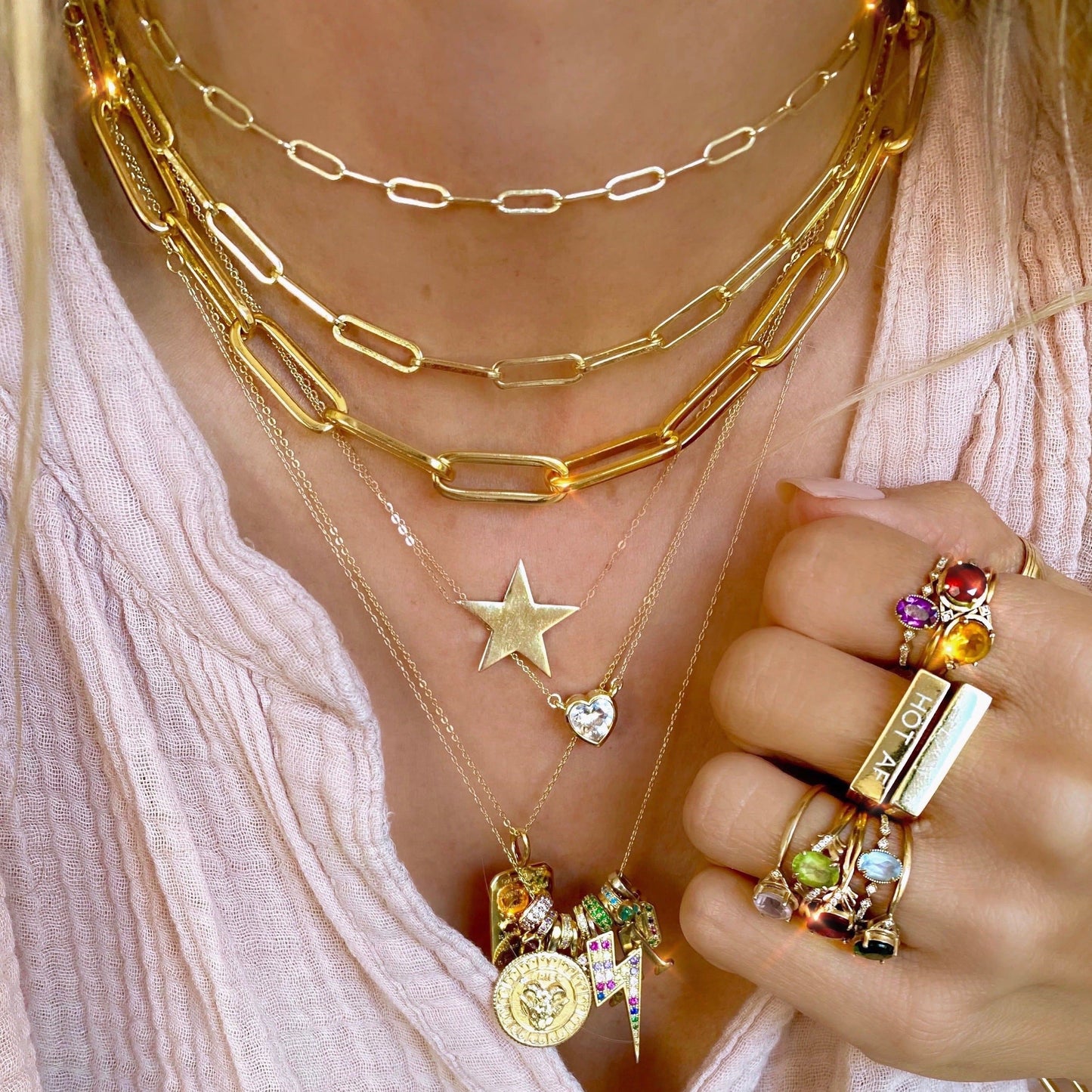 Melinda MAria Baby Samantha Chain Necklace