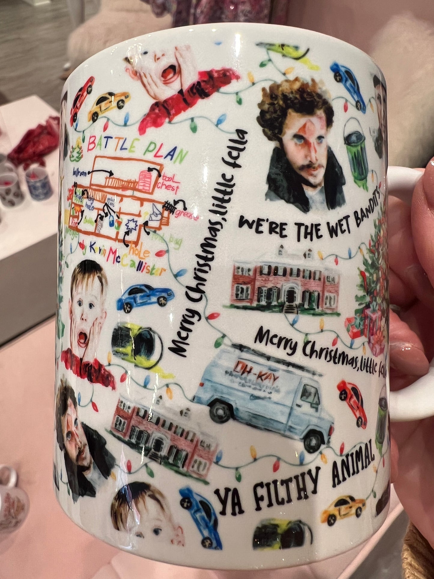 Home Alone Christmas Mug