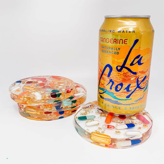 Pills + Gold Coaster