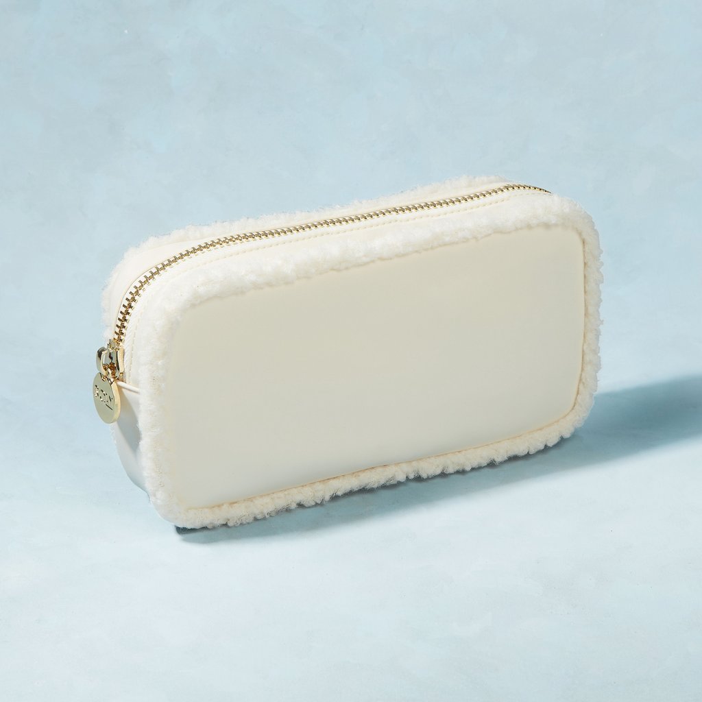 Stoney Clover Small Pouch with Sherpa Outline