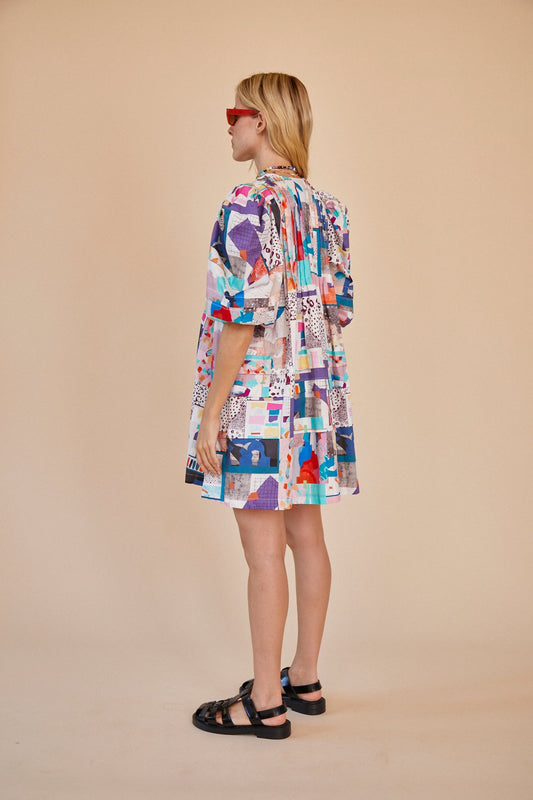 HUNTER BELL JENKINS DRESS - PATCHWORK