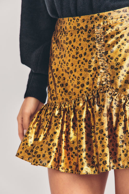 LoveShackFancy Jovanna Mini Skirt