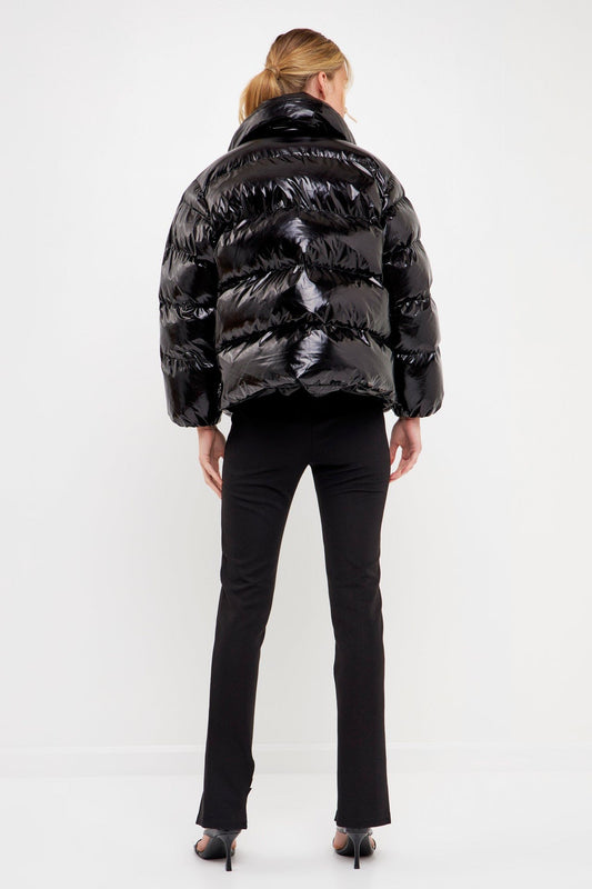 Belted Puffer Jacket