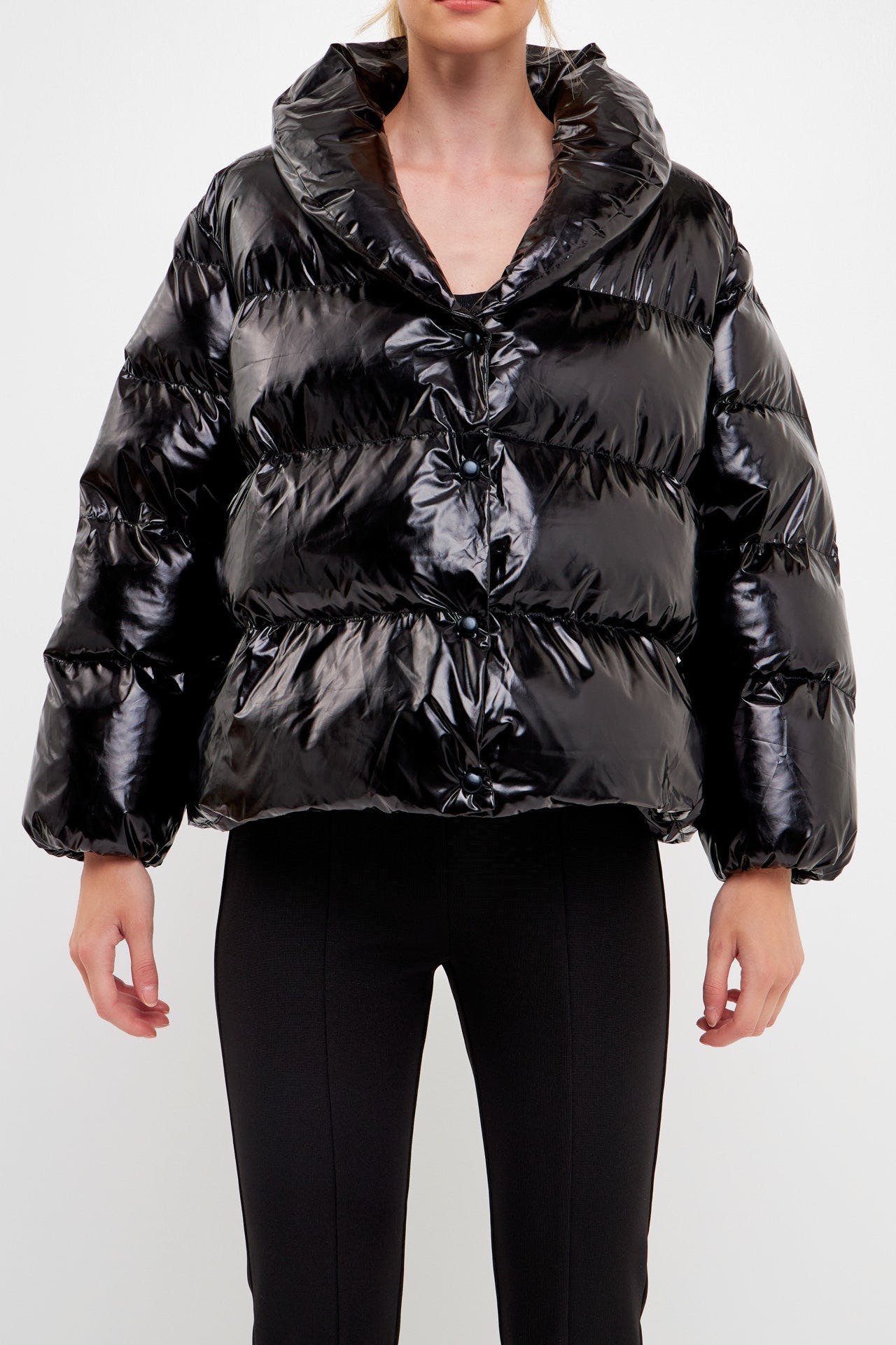 Belted Puffer Jacket