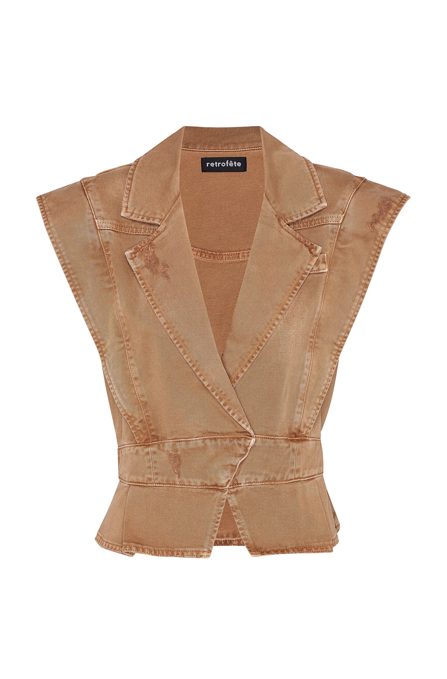 Retrofete Jackie Vest - Cappucino