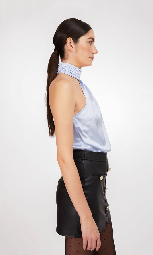 Rosario Blouse - Blue Opal
