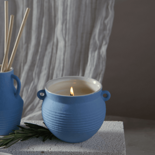 Santorini 8.5 oz. Candle - Rosemary Sea Salt