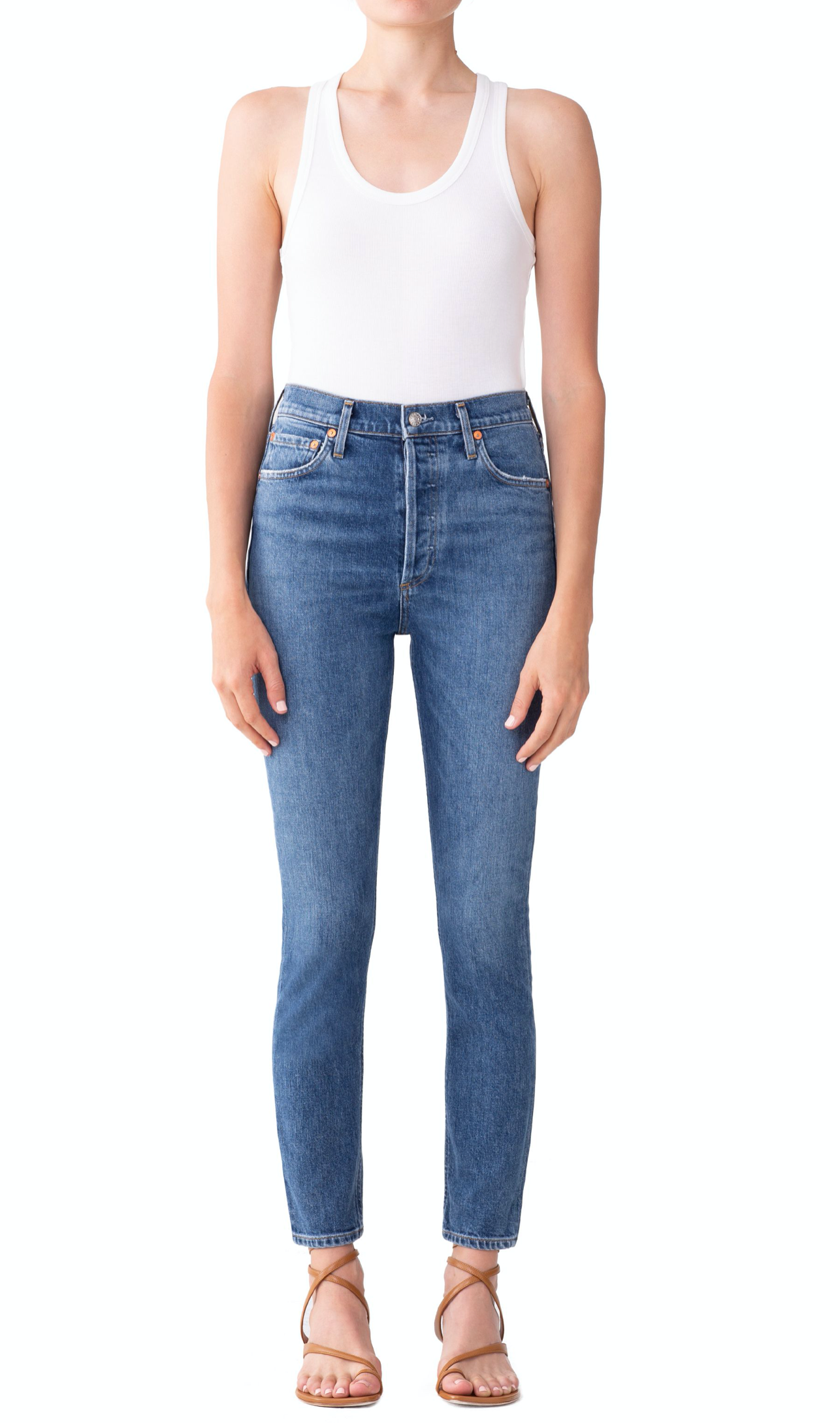 AGOLDE Nico High Rise in Subdued