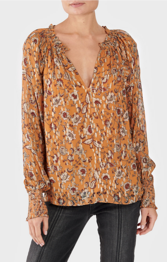 RAMY BROOK MINNIE PRINTED TOP