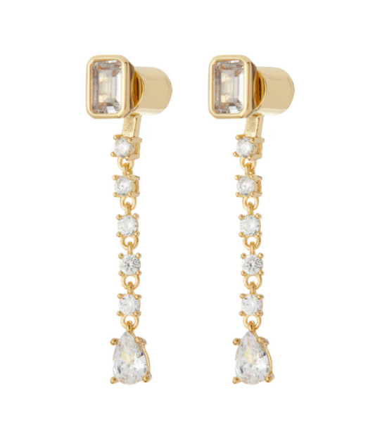 LUVAJ Sylvie Stone Drop Studs