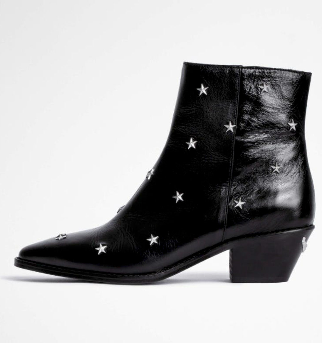 Zadig and Voltaire Tyler Vintage Stars Ankle Boots