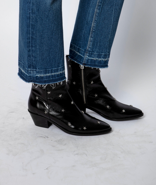 Zadig and Voltaire Tyler Vintage Stars Ankle Boots