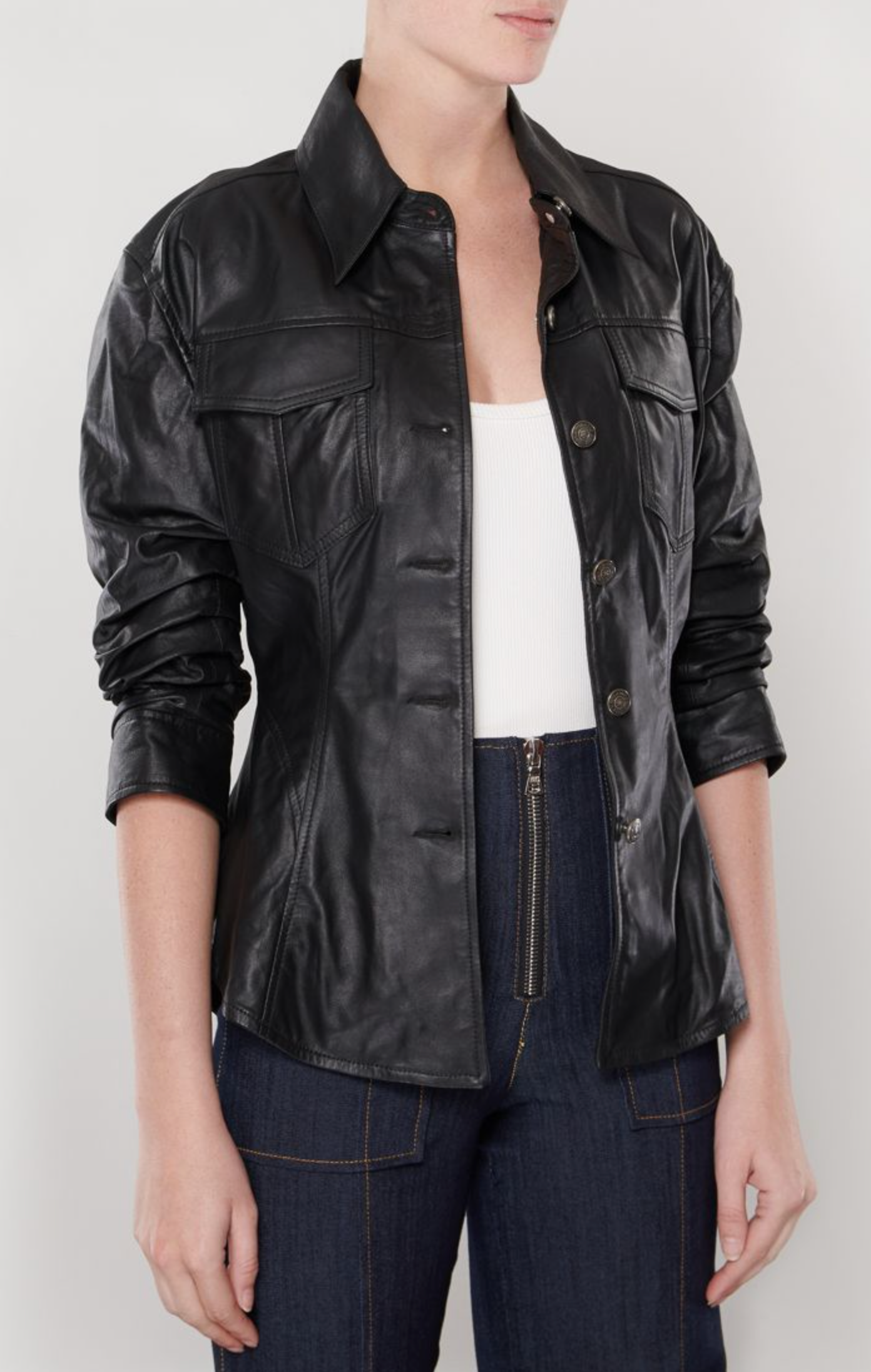 CINQ A SEPT SCRUNCHED CANYON JACKET