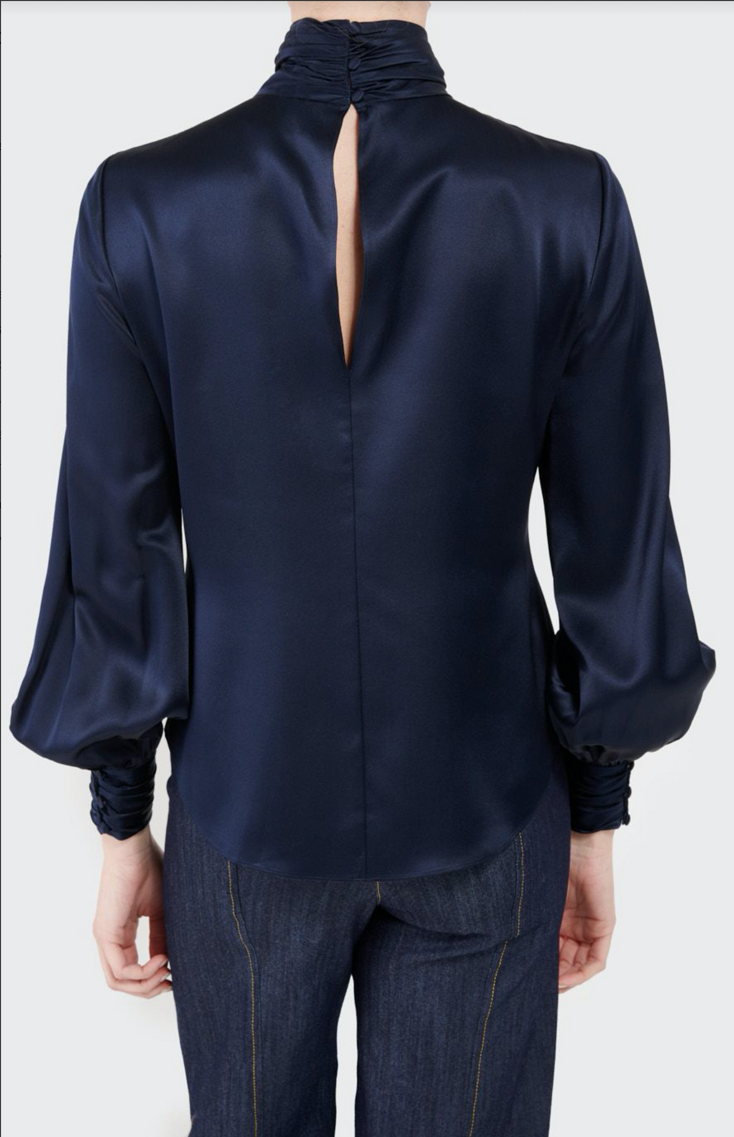 CINQ A SEPT JAYLA TOP - NAVY