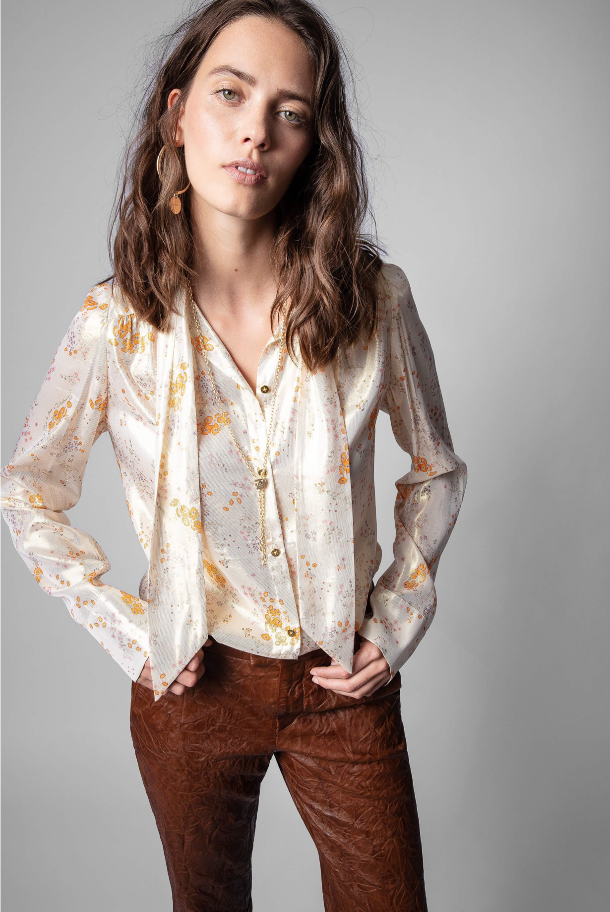 ZADIG & VOLTAIRE TIOLY SHIRT