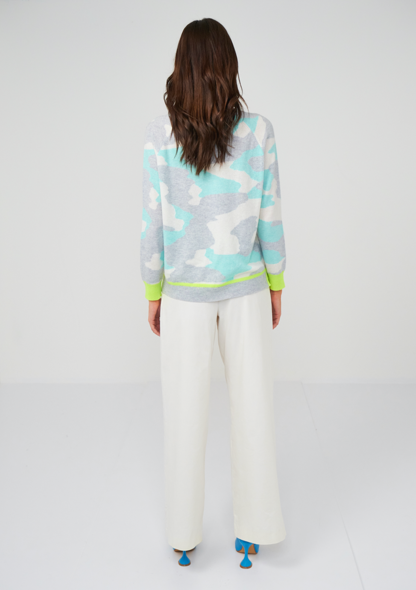 BRODIE CASHMERE - COCO CAMO - NEON