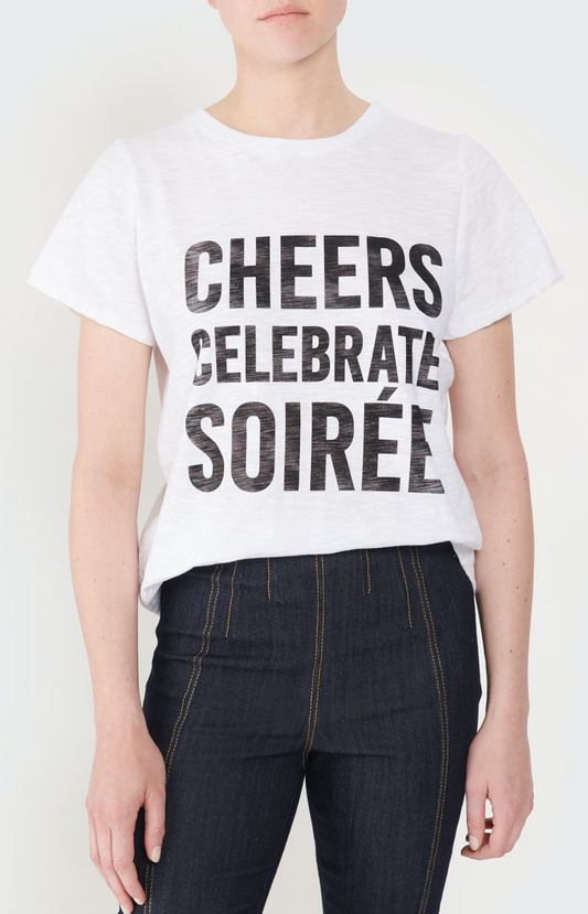 CINQ A SEPT PARTY TEE
