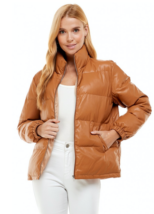 CARAMEL PUFF JACKET