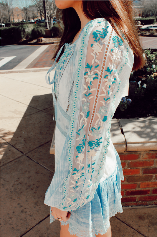 LoveShackFancy Chelie Dress