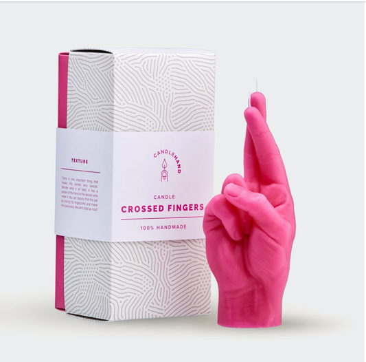 CROSSED FINGERS - PINK