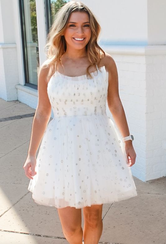 Monique Lhullier Strapless Tulle Dress