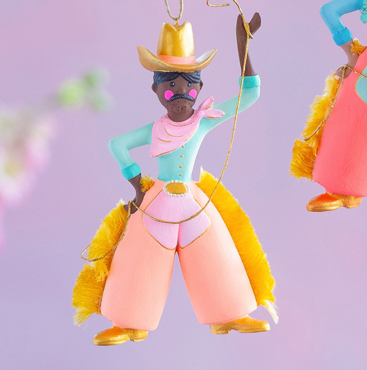 Pinky Pete Cowboy Ornament