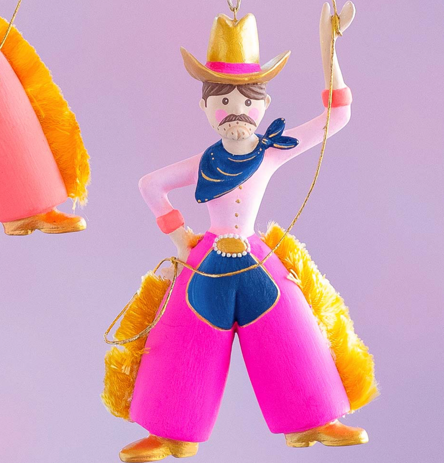 Pinky Pete Cowboy Ornament