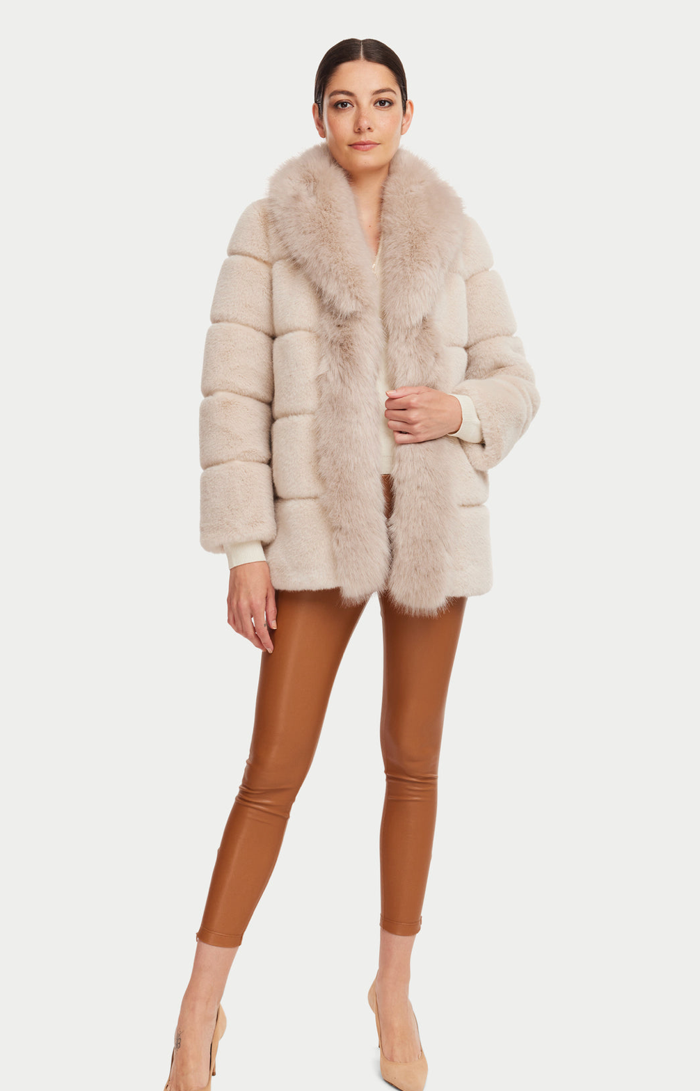 Generation Love Emilia Faux Fur Jacket