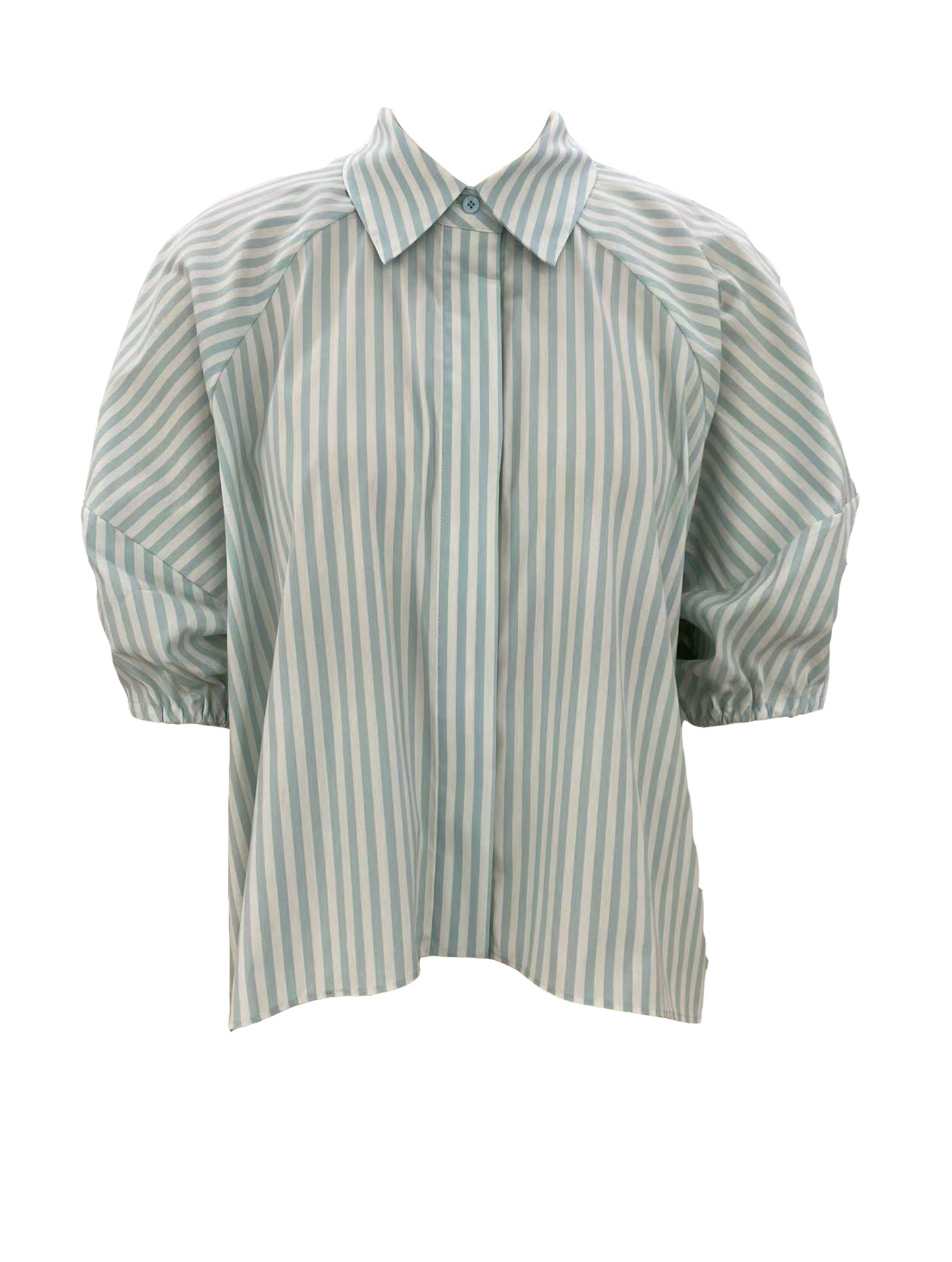 Alice & Olivia Edyth Sleeve Oversized Button-down Shirt