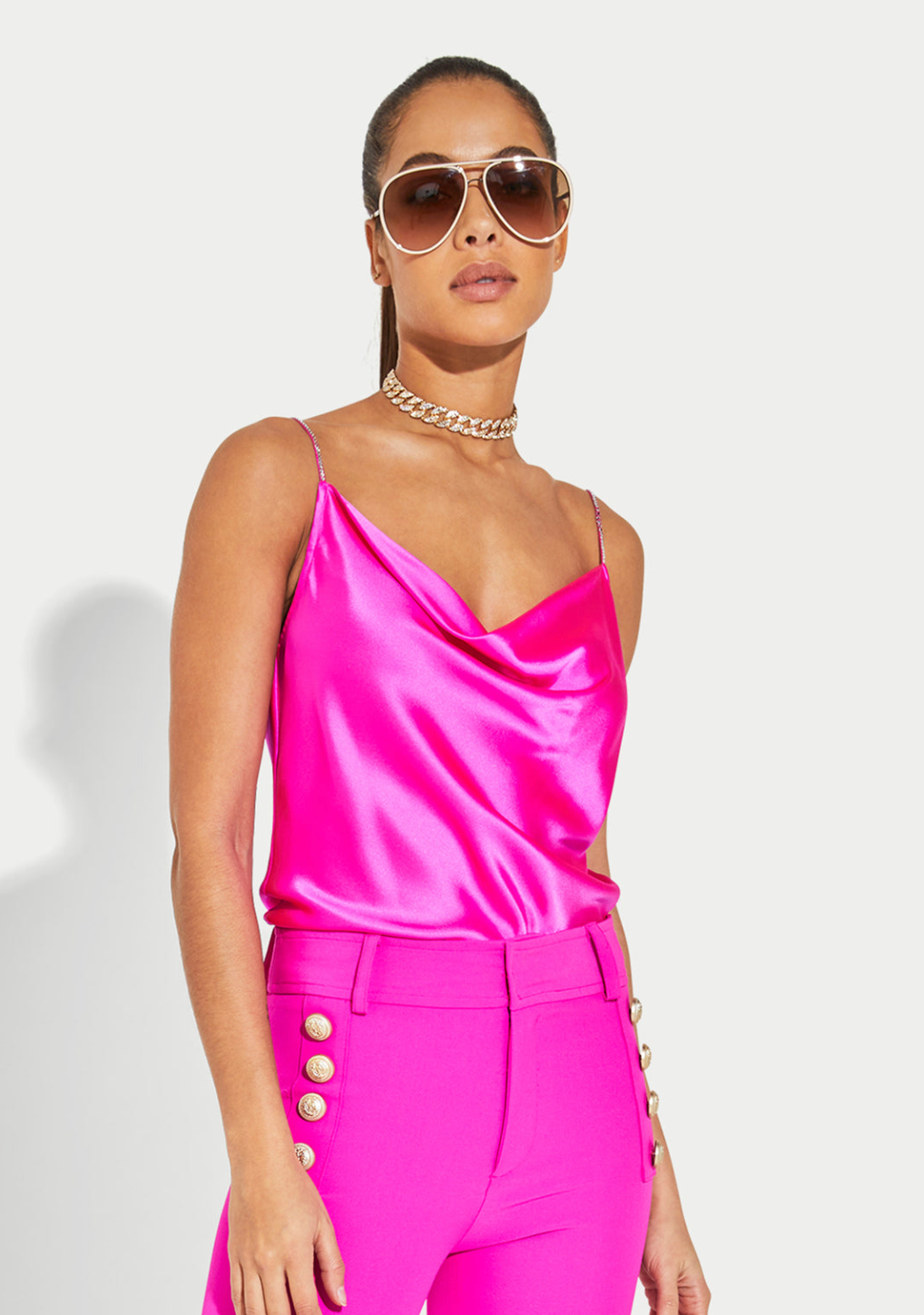 Generation Love Bailey Crystal Strap Cami