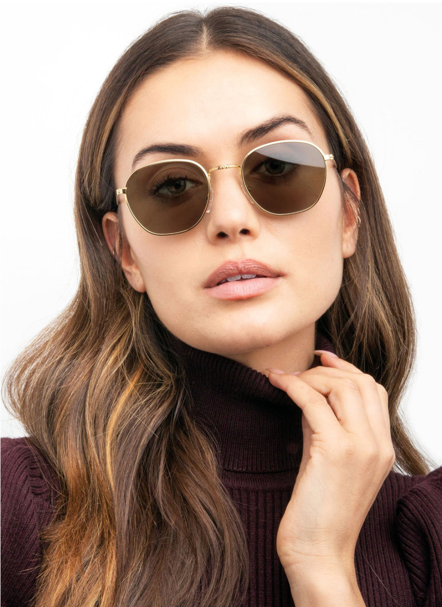 illesteva Prince - Gold/Olive